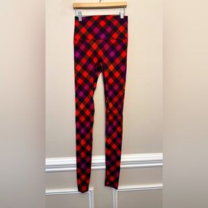 K-DEER Harvest Plaid Leggings